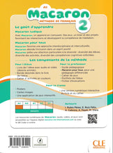 Macaron 2: Niveau A1 - Cahier d'activités + Audio - 9782090358094 - back cover