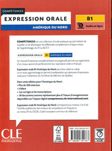 Competences: Expression orale - Amerique du Nord - Niveau B1 + audio - 9782090351767 - back cover