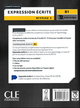 Competences: Expression écrite 3 - B1 + audio - 9782090382778 - back cover