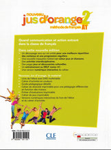 Nouveau Jus d'orange 2 - Niveau A1 - Guide pédagogique - 9782090351125 - back cover