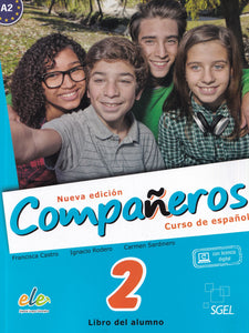 Compañeros 2 - Curso de espanol - 9788497789097 - front cover