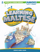 Learning Maltese 1 - Juniors A1 - 9789918212965 - front cover