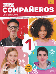 Nuevo Companeros 1: Libro del alumno + licencia digital (A1) - 9788417730451 - front cover