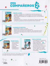 Nuevo Companeros 2 : Libro del alumno + licencia digital 2 (A2) - 9788417730482 - back cover