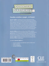 Quartier d'affaires: Cahier d'activités A2 - 9782090386615 - back cover