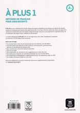 À plus 1 – Guide pédagogique (A1) - 9788416273140 - back cover