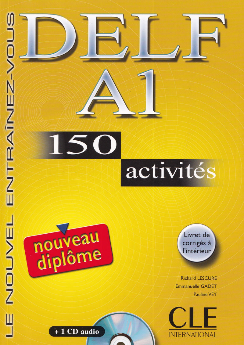 Le Nouvel Entrainez-vous: Nouveau DELF A1 livre + CD - 9782090352443 - front cover