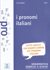 I pronomi italiani - 9788886440219 - front cover