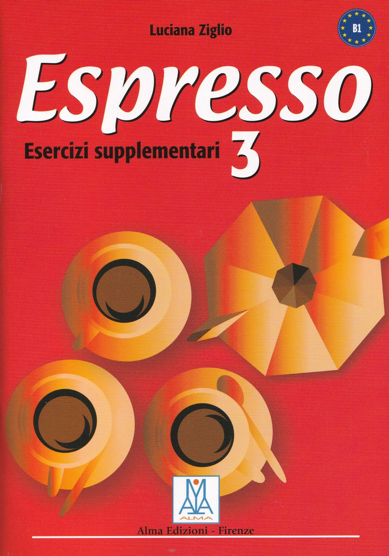 Espresso 3 – esercizi supplementari - 9788889237021 - front cover